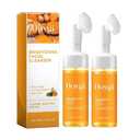 Pack Of 10 EIVJEC 2Pcs Turmeric Facial Cleanser, Foaming Face Wash, Turmeric Face Wash, Turmeric Acid Foaming Cleanser,Turmeric Facial Wash BBD: 06/04/27