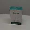 Domax Black Toilet Paper Holder with Shelf,Wall Mount/Adhesive Bathroom Toilet Paper Holder,Bamboo Wood Tissue Toilet Roll Holder with Storage Drawer for Organizer Wipes,Fits Any Room, Large