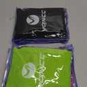 YQXCC Cooling Towels | 4 Pack 47"x12" | Ice Cool for Neck | Microfiber Soft Breathable Chilly | for Yoga, Sports, Golf, Gym, Camping, Running, Fitness, Workout & More Activities (Dark Blue/Dark Gray/Rose Red/Green)