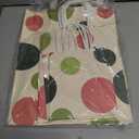 Humyoun 12 Pack Graduation Gift Bags(4 Small 6.5" 4 Medium 9.6" 4 Large 13")with Tissue Paper St. Patrick's Day Treat Bag for Mother's Day Easter Birthday Baby Bridal Shower(Light Red and Green Dots)