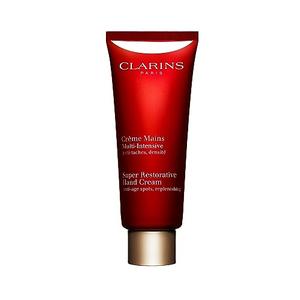 Clarins Super Restorative Hand Cream | Anti-Aging | Targets Dark Spots and Wrinkles | Promotes Youthful-Looking Hands Immediately and Over Time | Shea and Mango Butters Nourish, Soften and Smoothe