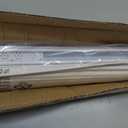 LazBlinds No Tools No Drill Cordless Roman Shades for Windows, Blackout Thermal Insulated UV Blocking Window Blinds, Lightweight Fabric Blinds for Indoor Windows, 34.5" W x 60" H, Blackout - White