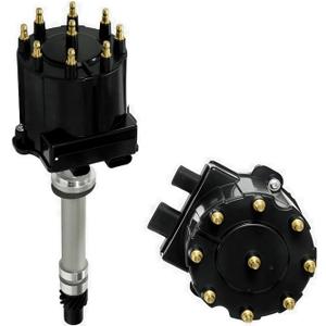 Igniton Distributor for Chevy GMC Truck Small Block Big Block 1500 2500 3500 5.0 305 5.7 350 427 TBI EFI LG4 LB9 wiht Black Cap Distributor