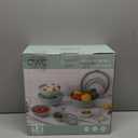 COOK WITH COLOR Nesting Mixing Bowls - 12 Piece Plastic Bowl Set with Lids, Microwave Safe (Mint Ombre)