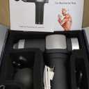 Massage Gun for Deep Tissue Pain Relief, Electric Handheld Percussion Muscle Massager for Back, Neck and Shoulders, 30 Speeds 6 Heads, Portable Massager Gift for Men Women and Athletes