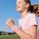 Kids Analog Watch Boys Girls, 30M Waterproof, Sports Watch for Boys, Easy to Read Children's Thin Dial Wrist Watches with Soft Band, for Ages 5-15 Kids Great Birthday Gifts Christmas Day Pink Colorful Dial