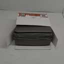 TEXAS LINEN CO. 100% Egyptian Cotton Sheets - 600 Thread Count 4 PC King Size Sheet Set, Soft, Cooling, High Thread Count Sateen Weave, Extra Long Staple Luxury Bedding, 16 in Deep Pocket - Dark Grey