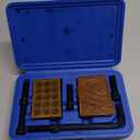 Pair of 123 Blocks Set with Screw 23 Holes 1/10,000th Precision with Case