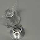 Bathroom Sink Drain Strainer, 304 Stainless Steel Hair Catcher for Bathtub Shower Floor Drain, Bathtub Drain Cover Strainer Basket Fit 1.1" to 1.97" Drain Hole (2PCS) (Small)