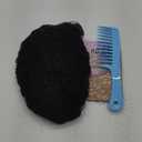 Short Curly Wigs for Black Women Human Hair Brazilian Virgin Pixie Cut Wig Human Hair Afro Kinky Curly None Lace Front Glueless Bob Wigs 150% Density Natural Black(small Curly)