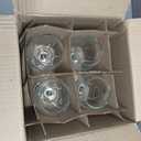 Libbey Classic Red Wine Glasses Set of 4, Dishwasher Safe, Rounded Rim Stemmed Wine Glasses, Perfect Wine Glasses Gift Set for Weddings, 13.5 Ounce (Clear)