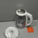 Cosori Electric Kettle, No Plastic Filter & Spout, Tea Kettle & Hot Water Boiler For Coffee & Tea, Water Heater & Teapot, Automatic Shut Off, Borosilicate glass, White, 1.7L/1500W (1.8 Quarts)