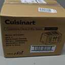 Cuisinart 4 Slice Countdown Motorized Toaster, Compact Bread Toaster with Extra-Wide Slots for Toasting Bread, French Toast, Bagels and Pastries, Defrost & Reheat Functions, CPT-435P1, Stainless Steel