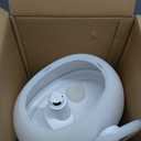 DREO Humidifiers for Bedroom, 3L Top Fill 30H & 26dB Quiet Runtime for Large Room, Cool Mist Ultrasonic Humidifier with Humidity Sensor, Night Light for Home, Baby, Nursery, Plants, New Edition (Pearl White)