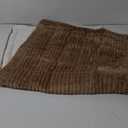 Couch Cover for Dogs Washable, Fuzzy Pet Couch Covers for 2 Cushion Sofa Pet Friendly, Non Slip Sofa Cover (Dark Brown, 23.6" x 47"/60 x 120cm)