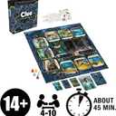 Clue Conspiracy Board Game for Adults and Teens, Secret Role Strategy Games, Ages 14+, 4-10 Players, 45 Minutes, Mystery & Party Games
