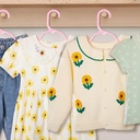 60 Pack White Baby Hangers 11.42 Inch - Kids Non-Slip Clothes Hangers for Infant & Child, Durable Plastic Children's Hangers for Closet, Pants, Coats, Skirts