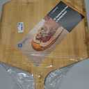 Pizza Peel 16 Inch, Natural Bamboo Pizza Board for Transferring & Serving, 24"L x 16"W
