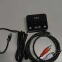 1Mii Bluetooth 5.3 Transmitter for TV to 2 Wireless Headphones, Long Range 100ft Bluetooth Adapter for TV aptX Adaptive & HD/Volume Control, Optical/USB/AUX/RCA Audio Inputs