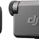DJI Mic Mini (1 TX + 1 RX), Wireless Lavalier Microphone for iPhone/Camera/Android, Ultralight, Detail-Rich Audio, Noise Cancelling, Automatic Limiting, Vlog, Streaming, 400m Transmission