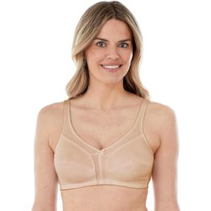 Bestform Women's 5006825 Comfortable Wireless Cotton Bra with Unlined Seamed Cups (38B, Nude) Bestform Women's 5006825 Comfortable Wireless Cotton Bra with Unlined Seamed Cups (38B, Nude)