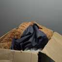 Bedsure Comfy Fleece Orthopedic Dog Beds for Extra Large Dogs, Waterproof Memory Foam XL Pet Bed with Sides, Non-Slip and Egg-Crate Foam Big Dog Couch Sofa with Washable Corduroy Cover, Brown, 42.0"L x 30.0"W x 7"Th