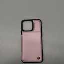 Vinich for iPhone 16 Pro Max Wallet Case with Card Holder, RFID Blocking Credit Slots Kickstand Shockproof Phone Cover Fit for iPhone 16 Pro Max 6.9" Rose Gold