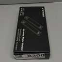 WFPOWER Magnetic License Plate Holder, 2 Pack Rubber Coated Protection Dealer Test Driving Plate Holder Blue Demo Tag Magnet Bar License Plate Holder No Drill for Car with Screws