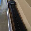 VIVOSUN Outdoor Handrail, 6-7 Step Stair Handrail, 83" x 36" Fits 1 to 7 Steps, Wrought Mattle Iron Handrail for Concrete Steps, Porch Steps, Black, HR-0004