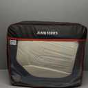 Universal Fit Waterproof Breathable Nappa Leather Automotive Vehicle Car Seat Covers Set Cushion Protector for Sedan SUV