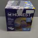 The Honest Company Comfort Dry Overnight Diapers, Up to 12 Hours Protection, Hypoallergenic, Cozy Cloud + Star Signs, Club Box Size 5 (27+ lbs), 40 Count
