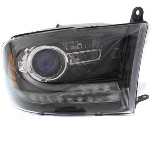 KarParts360 For 2016 2017 2018 2019 Ram 3500 Head Light Assembly Passenger Side w/Bulbs (Black Housing) Replaces CH2503289 CAPA Certified