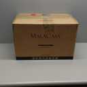 MALACASA Dinnerware Sets, 24-Piece Porcelain Square Dishes, Grey White Ceramic Dish Set for 6, Chip and Scratch Resistant Plates and Bowls Sets, Series ELISA