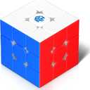 GAN 356 R S 2, 3x3 Speed Cube Gans Classic Non-Magnetic Magic Cube Stickerless Puzzle Practice Solving Wing-Shaped Core 2.0, 90 Corner Cutting, Tension Adjustable, 356RS2