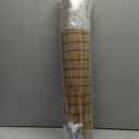 LazBlinds No Drill Bamboo Roman Shades, 26" W x 48" H, Malay Umber
