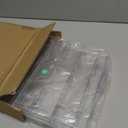 SPACEKEEPER Adjustable Shelf Divider for Closet, Clear Purse Organizers for Closet Acrylic Handbag Separators Storage Organizer Bookshelf Separator Dividers in Bedroom, Office