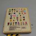 Busy Board with 19 LED Light Switches, Montessori Toys for 1 2 3 Years Old, Wooden Sensory Board, Toddlers Activity Travel Toys for 1 2 3 Year Old Boy & Girl Birthday Gift (Big)