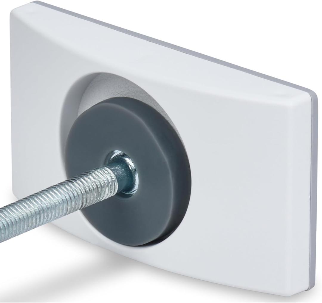 Wall Nanny - Baby Gate Wall Protector (Made in USA) Protects Walls and Doorways from Pet Gates - for Pressure Mounted Indoor Safety Baby Gates - White Pack of 4