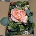 Finphoon Pink Wedding Arch Flowers Set of 2, Artificial Wedding Arch Floral Swag Arrangement for Reception Backdrop Decoration, Bridal Shower, Baby Shower, Photo Backdrop Decorations