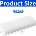 Adnee 3 Pcs Skimmer Weir Foam, 8.1 x 3.1 x 1 Inches Spa Skim Filter Weir Foam, Swimming Pool Skimmer Replacement Foams for 550-9950 In-Ground Swimming Pool Skimmers