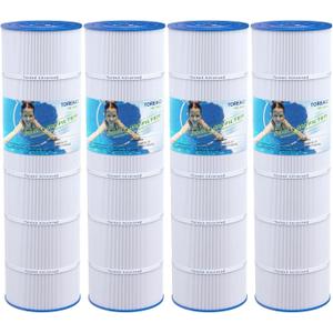 TOREAD PA106 Pool Filter Replaces Hayward CX880XRE, Ultral-A1, Unicel C-7488, Filbur FC-1226, FC-6430, Hayward SwimClear C4020, C4025, C4030, 4 X 106 sq. ft. Filter Cartridge 4 Pack