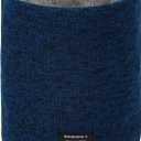 Winter Neck Gaiter Thermal Fleece-Lined Cold-Weather Scarf Wind-Block Face Cover Stretch Lightweight for Men Women (Navy Blue)