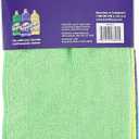 Fabuloso Microfiber Cleaning Cloths for Home & Car, Lint-Free Scratch-Free Rags for Glass, Kitchen & Wood, Reusable Machine Washable, Absorbent for Dusting & Wiping, Rainbow, 13 x 13 in, 8 Count