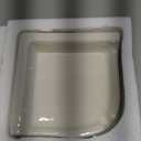 Tenedos Bone Almond Glazed Ceramic Bathroom Accessory (Large Size Corner Shower)-Not Suitable for Flat Surface Installation-Professional Installation Needed