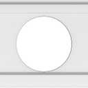 Ekena Millwork CMP22X11RE-07000 Rectangle Architectural Grade PVC Contemporary Urethane Ceiling Medallions 22"W x 11"H x 7"ID x 7 1/2"C x 1"P