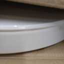 KOHLER 25875-0 Hyten 3" Height, Elevated Soft Close Elongated Toilet Seat, Contoured Seat with Grip-Tight Bumpers, Quick-Attach Hardware, No Slam Toilet Seat, White