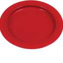 SP Ableware Inner-Lip Plate, Red