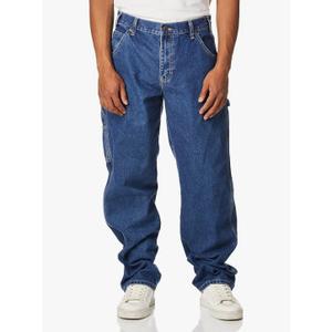 Dickies Mens Relaxed Straight-fit Carpenter Jean, 44Wx34L