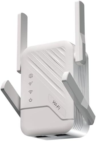 2026 WiFi Extender Signal Booster, Long Range WiFi Repeater with Ethernet Port, Wireless Router Amplifier,Wide Compatibility