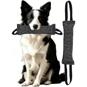Dog Tug Toy, Interactive Training Indoor Outdoor Play Toy for Small Medium Breed Dogs